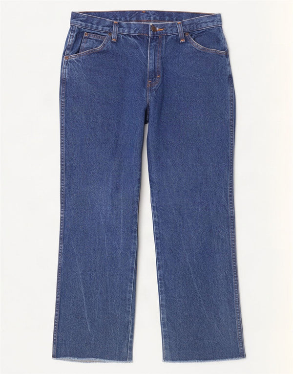 Dickies Mens Straight Jeans W30 L28 Blue Cotton