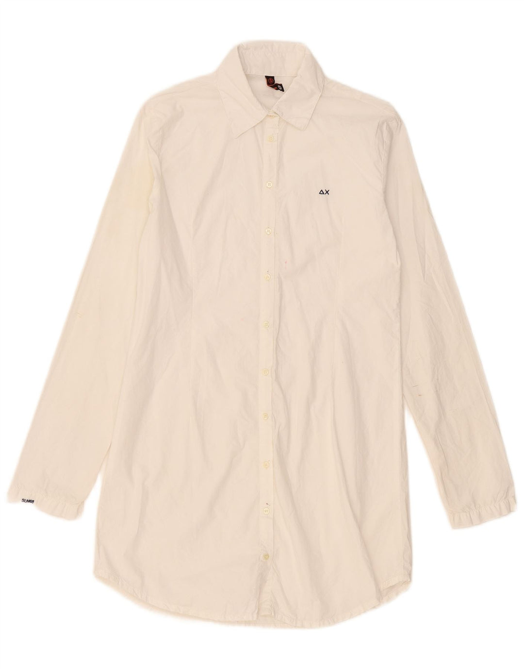 Sun68 Womens Shirt Dress UK 10 Small White