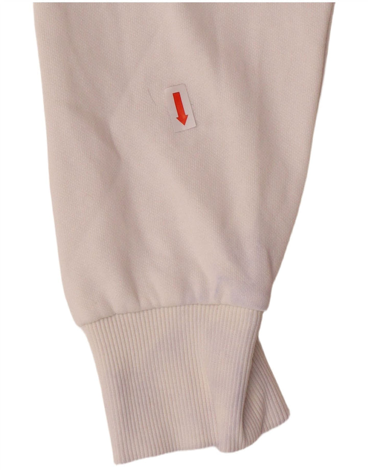 JACK & JONES Mens Graphic Sweatshirt Jumper Medium White Colourblock