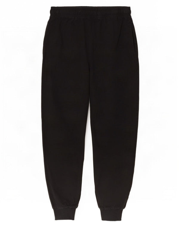 Lotto Mens Tracksuit Trousers Joggers Large Black Cotton