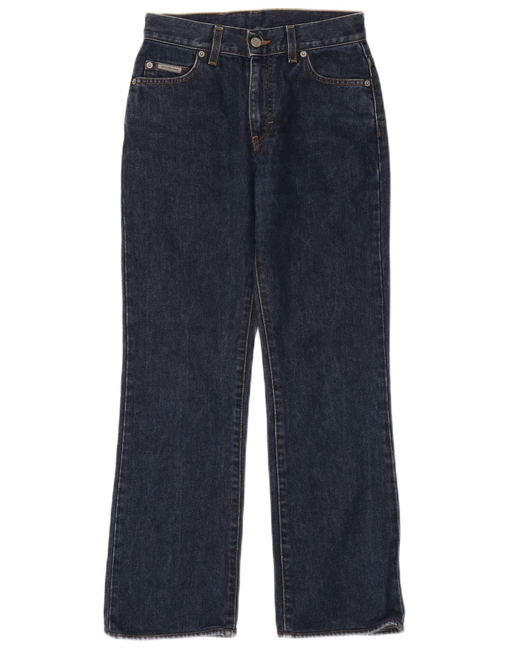 Calvin Klein Womens Straight Jeans W26 L27 Blue