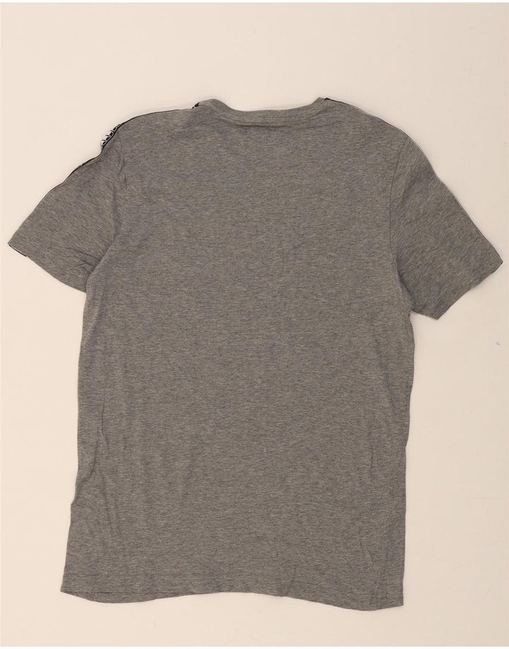 PUMA Mens Graphic T-Shirt Top Medium Grey Cotton Vintage Puma and Second-Hand Puma from Messina Hembry 