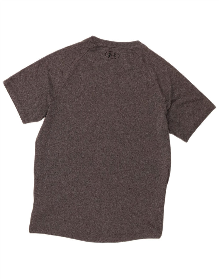 Under Armour Mens T-Shirt Top Small Grey Polyester