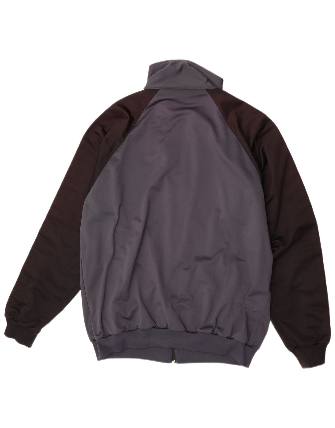 Kappa Mens Graphic Tracksuit Top Jacket XL Grey Colourblock Polyester