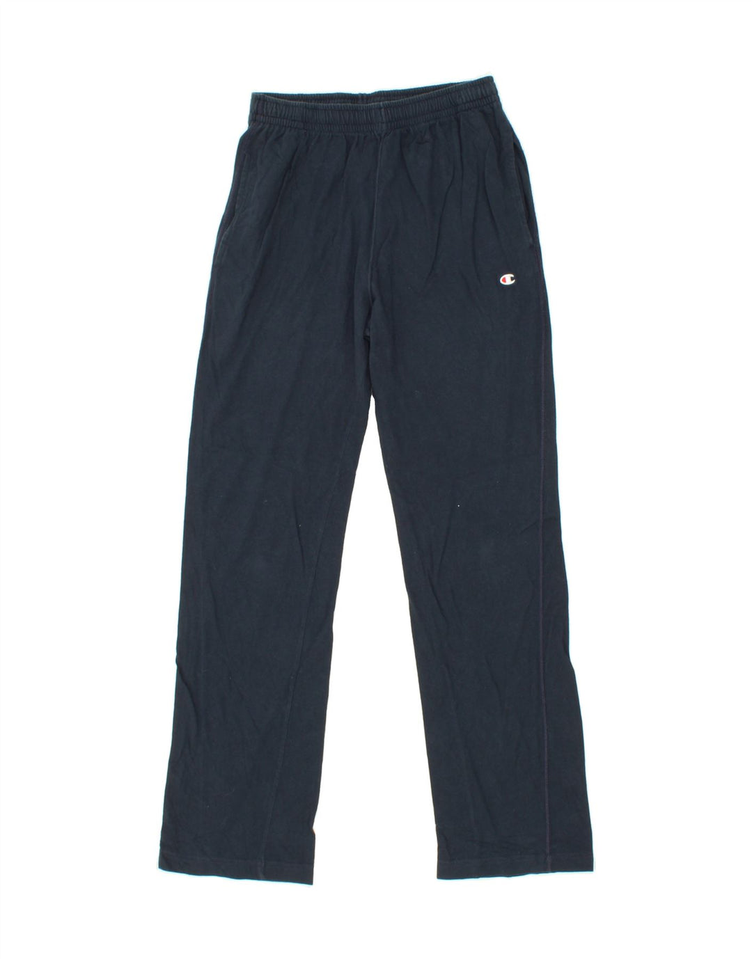 CHAMPION Womens Tracksuit Trousers UK 12 Medium Navy Blue Vintage Champion and Second-Hand Champion from Messina Hembry 
