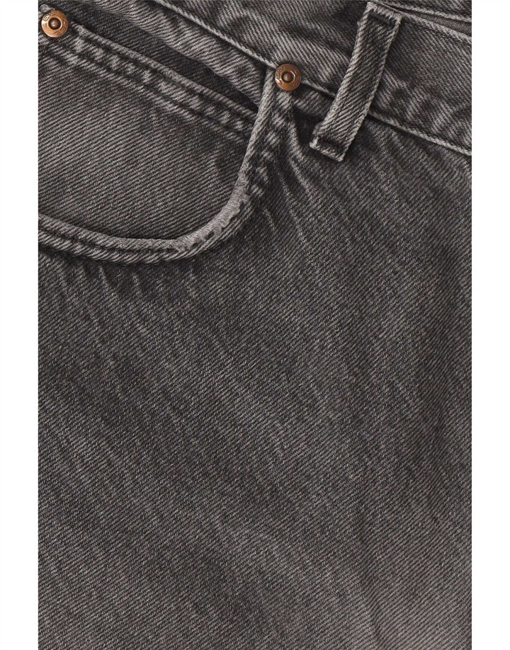 Lee Mens Chicago Straight Jeans W38 L34 Grey Cotton