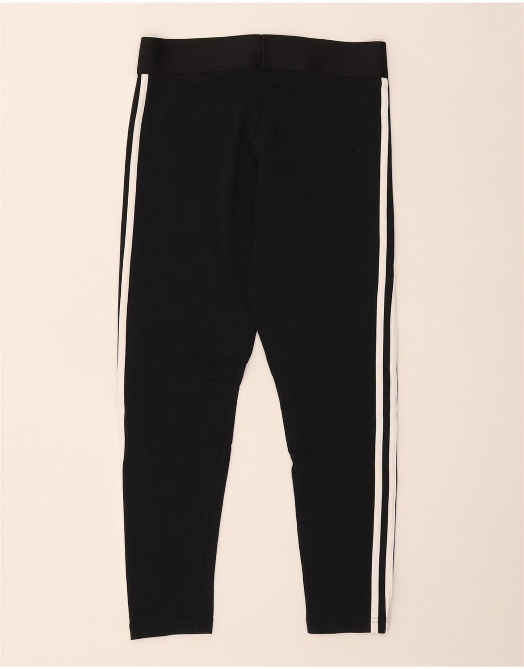 Adidas Womens Leggings UK 12/14 Medium Black