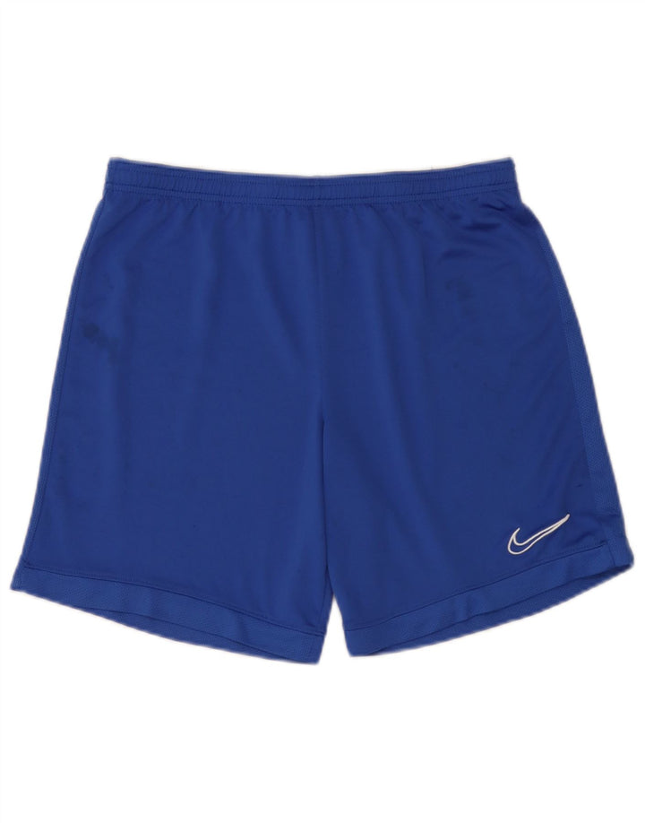 Nike Mens Dri Fit Sport Shorts Large  Blue Polyester