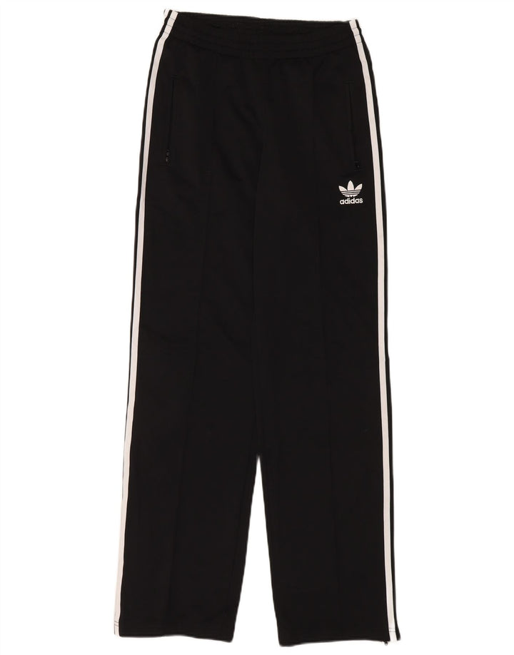 Adidas Womens Tracksuit Trousers UK 10 Small Black Polyester