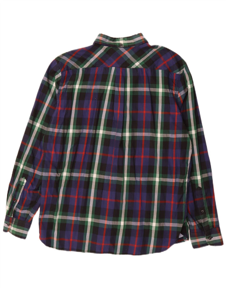 LEVI'S Mens Standard Fit Flannel Shirt Large Multicoloured Check Cotton