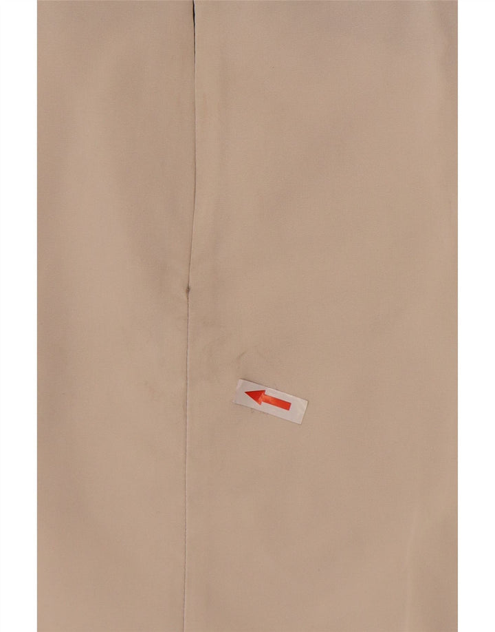 Max Mara Womens Sleeveless Shift Dress UK 16 Large White Colourblock