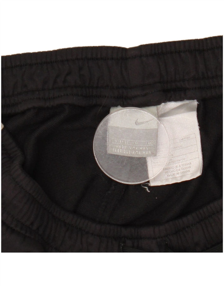 Nike Mens Tracksuit Trousers Medium  Black Colourblock Polyester