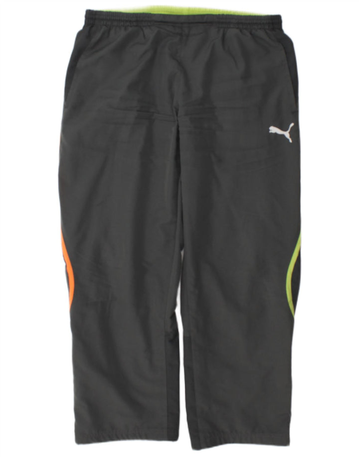 Puma Mens Tracksuit Trousers Large Grey