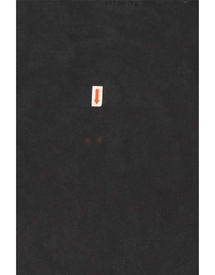 Nike Mens T-Shirt Top Large Black Cotton