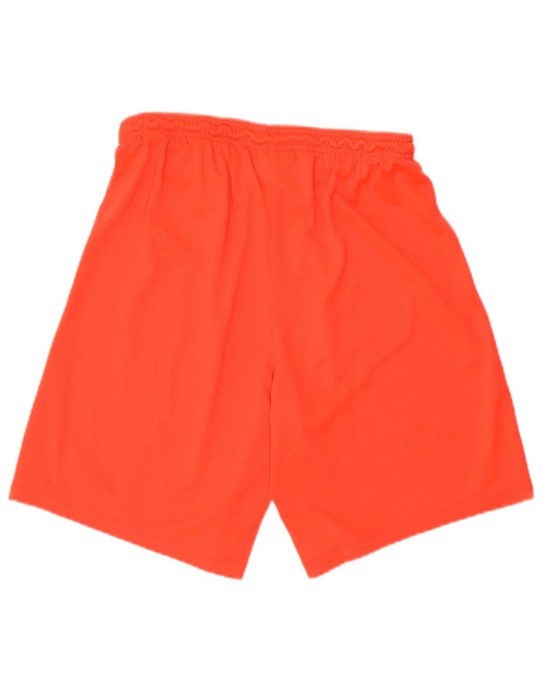 Nike Mens Dri Fit Graphic Sport Shorts Large Orange Polyester