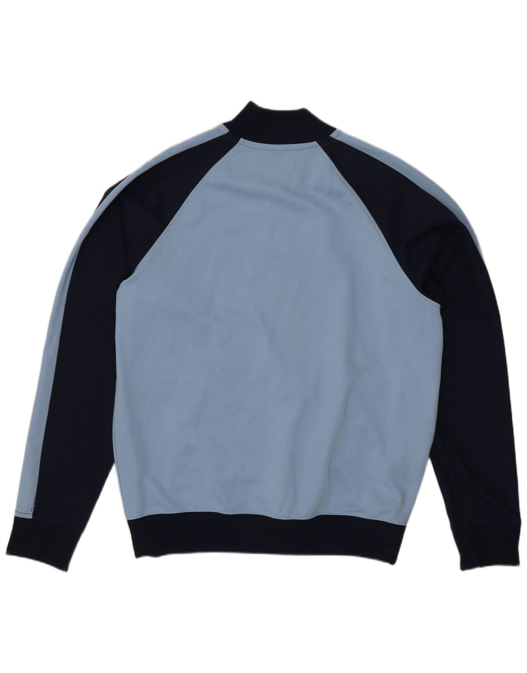 Fred Perry Mens Tracksuit Top Jacket Medium Blue Colourblock Sports