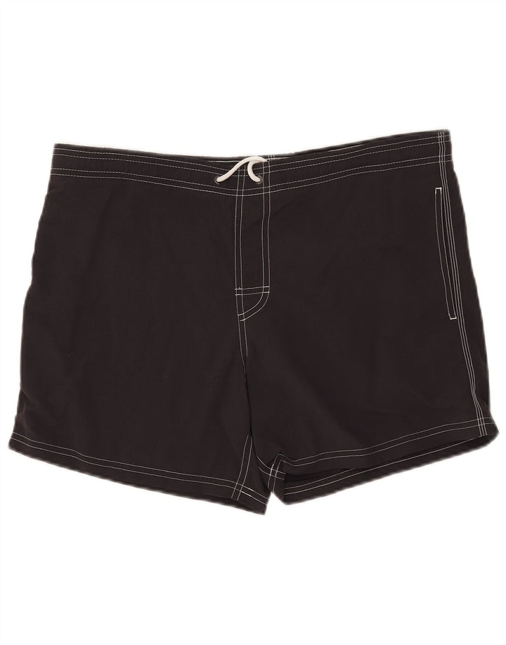 Sundek Mens Swimming Shorts Small Grey Nylon