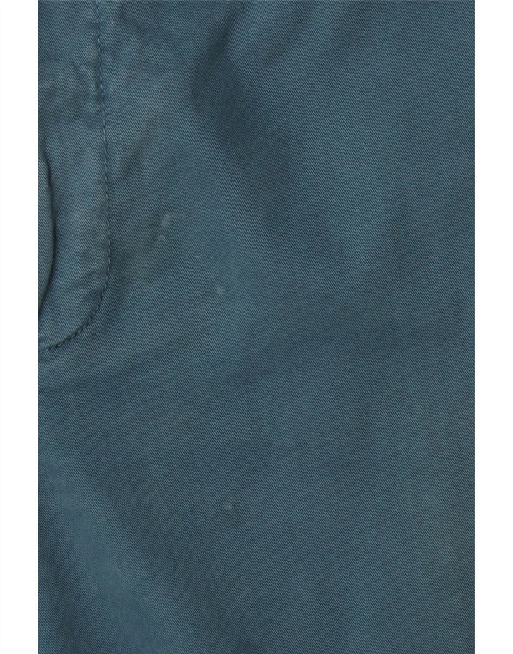 HACKETT Mens Straight Suit Trousers W34 L31 Blue