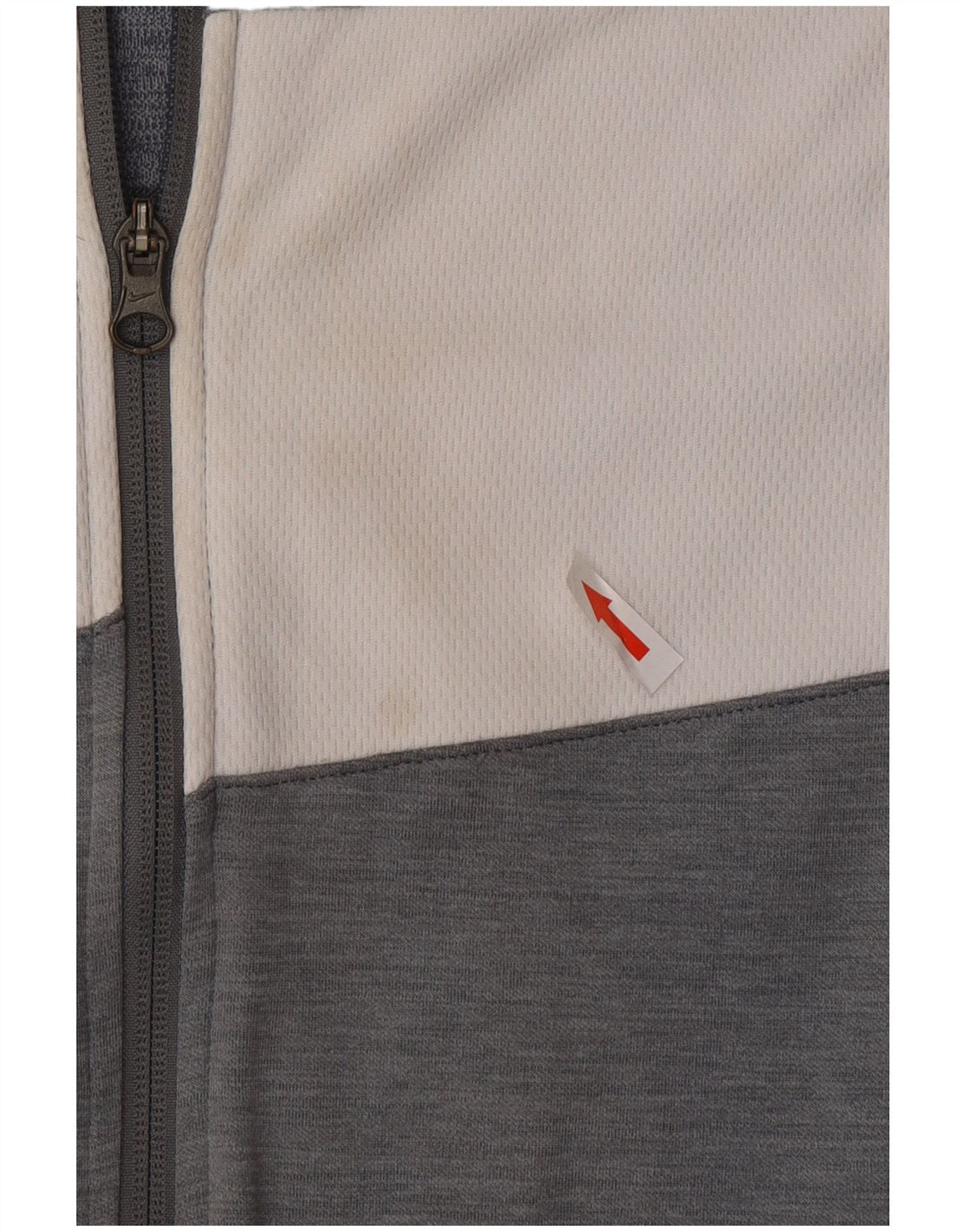 Nike Mens Dri Fit Regular Tracksuit Top Jacket Medium Grey Colourblock