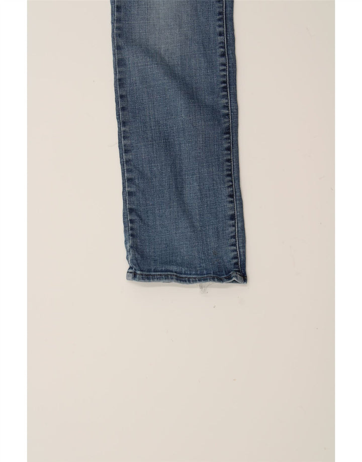 LEVI'S Womens 505 Straight Jeans W28 L32 Blue Cotton Vintage Levi's and Second-Hand Levi's from Messina Hembry 
