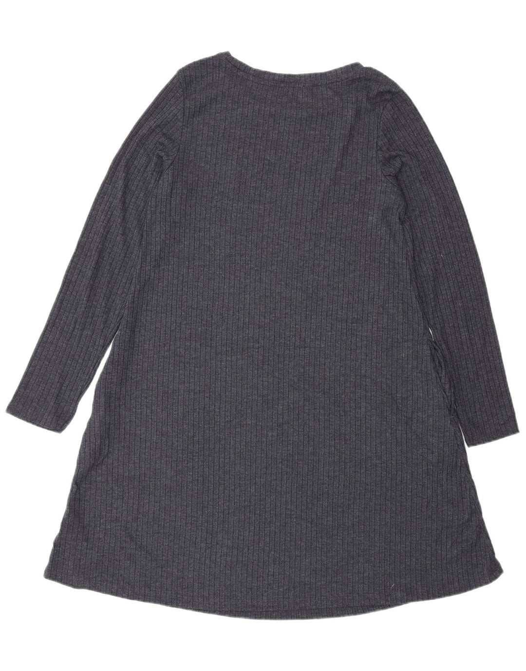 Marks & Spencer Womens Jumper Dress UK 10 Small  Grey Polyester
