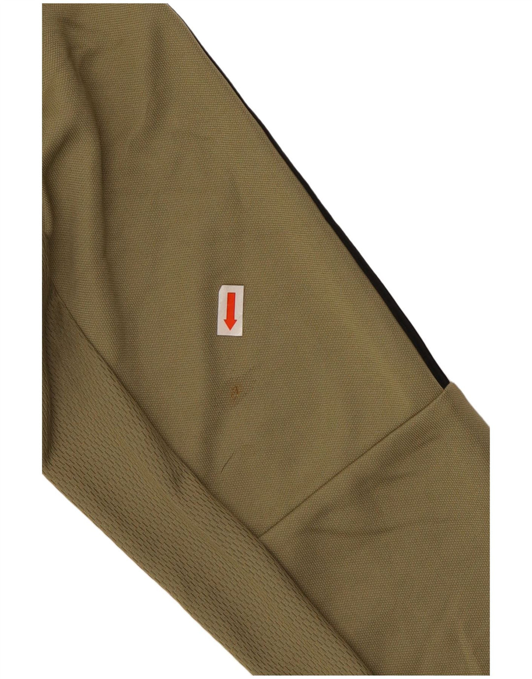 ADIDAS Mens Aeroready Tracksuit Top Jacket Small Khaki Polyester