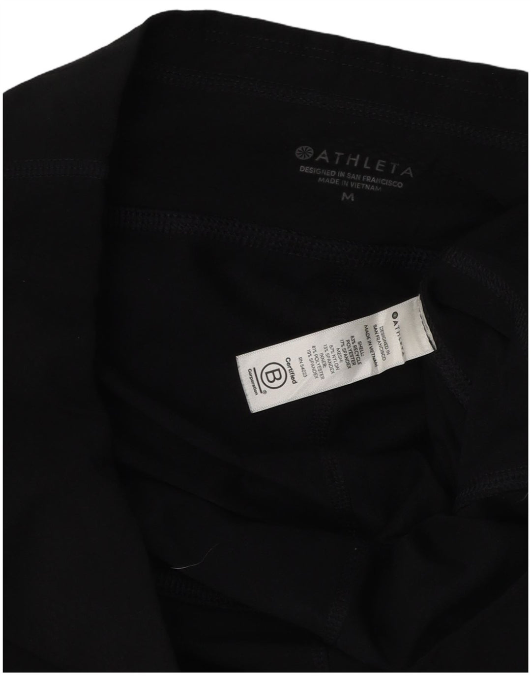 ATHLETA Womens Tennis Skirt UK 12 Medium  Black Polyester