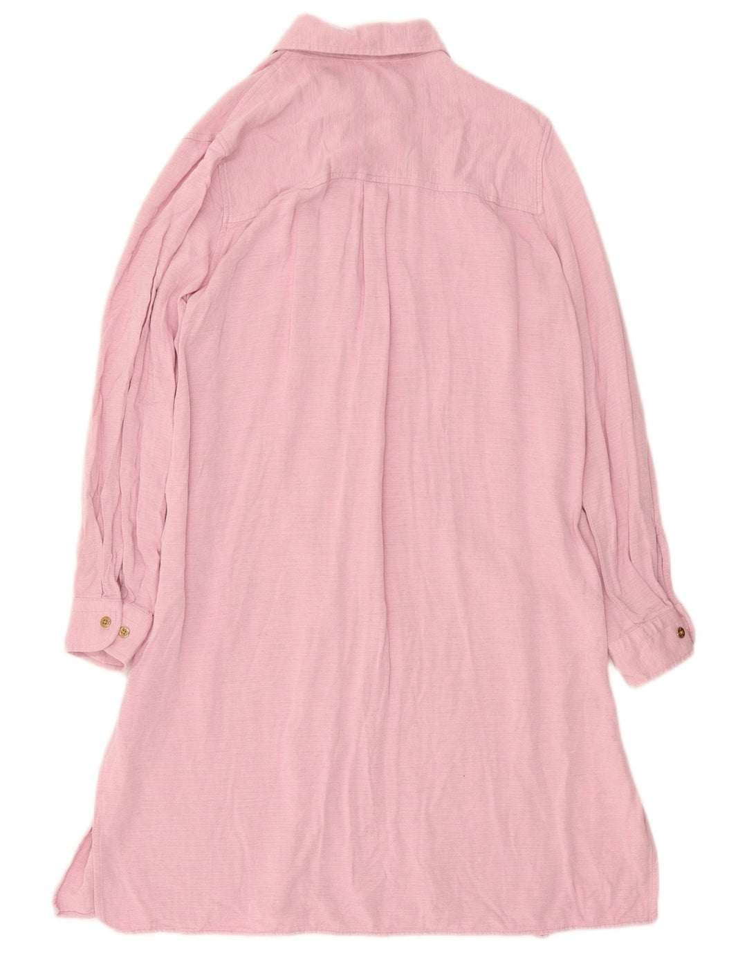 U.S. Polo Assn. Womens Shirt Dress EU 38 Medium Pink Viscose