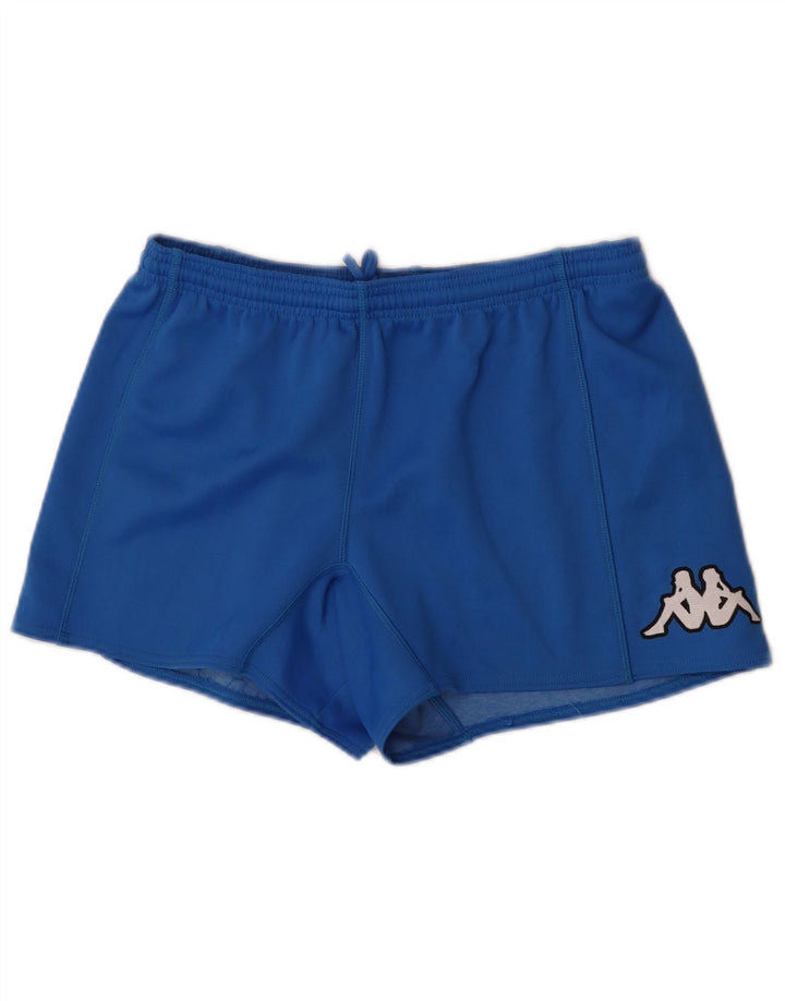 Kappa Boys Sport Shorts 13-14 Years 2XL Blue Polyester