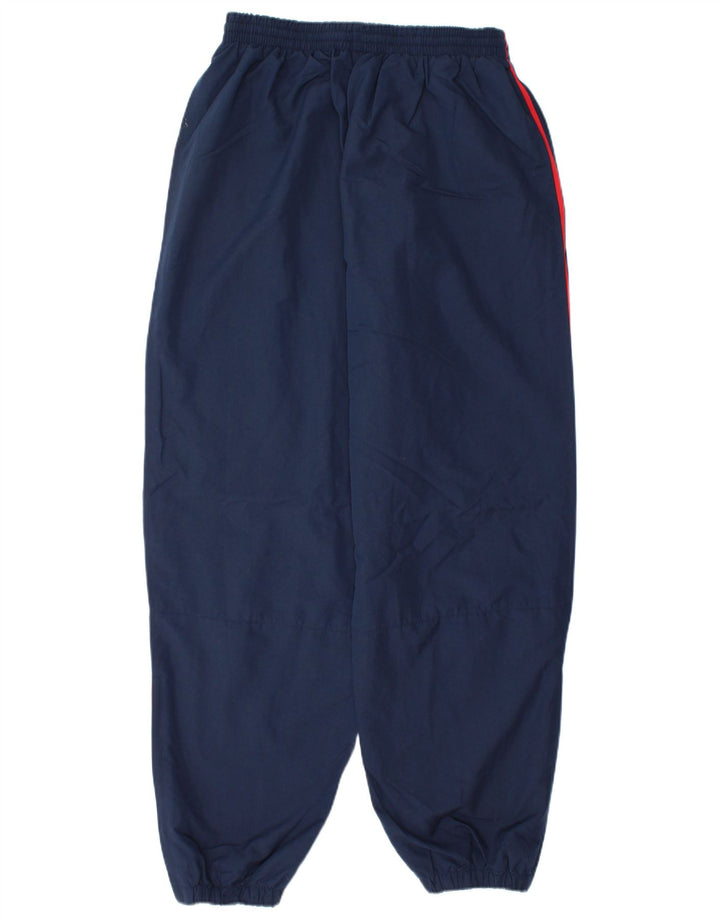 Umbro Mens Loose Fit Tracksuit Trousers Joggers Large  Navy Blue Polyester