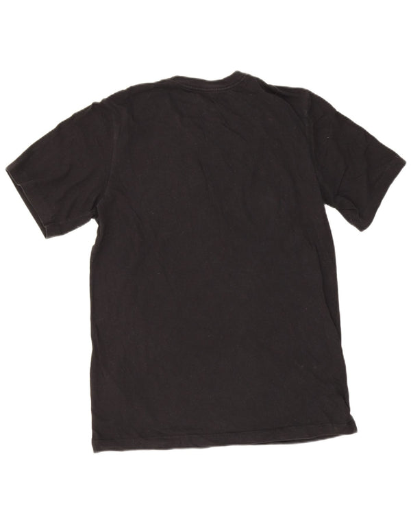 Jordan Mens Graphic T-Shirt Top Small Black Cotton
