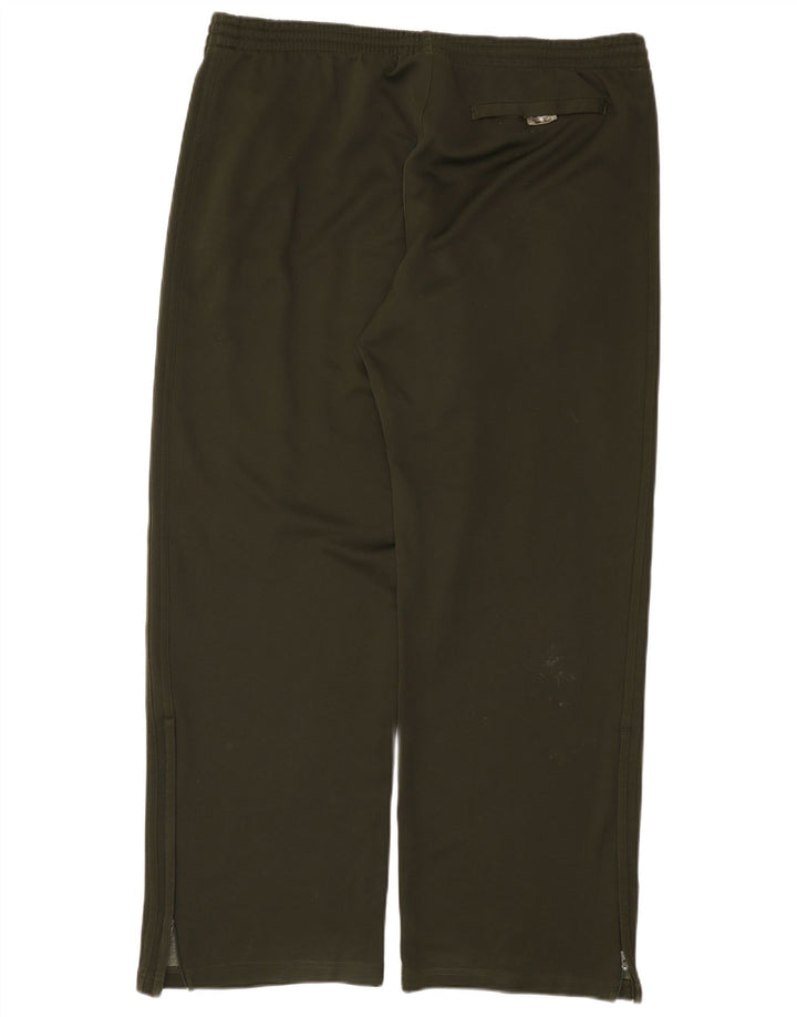 Adidas Mens Tracksuit Trousers 3XL Khaki Polyester