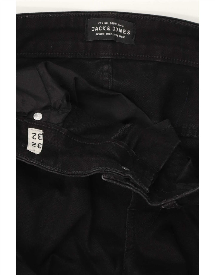 Jack & Jones Mens Slim Jeans W32 L32 Black