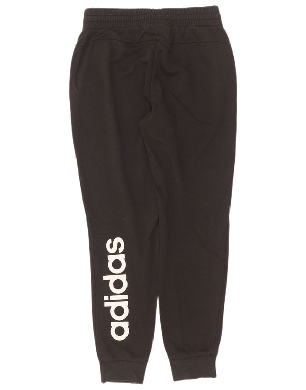 Adidas Womens Graphic Tracksuit Trousers Joggers UK 8/10 Small Grey Cotton