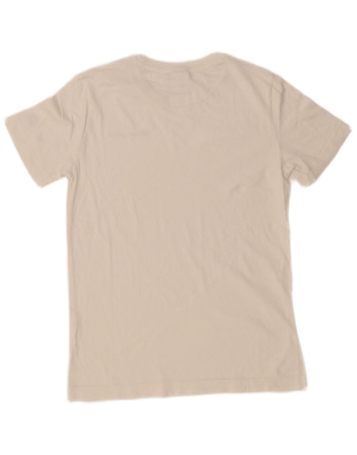 Champion Womens T-Shirt Top UK 12 Medium White