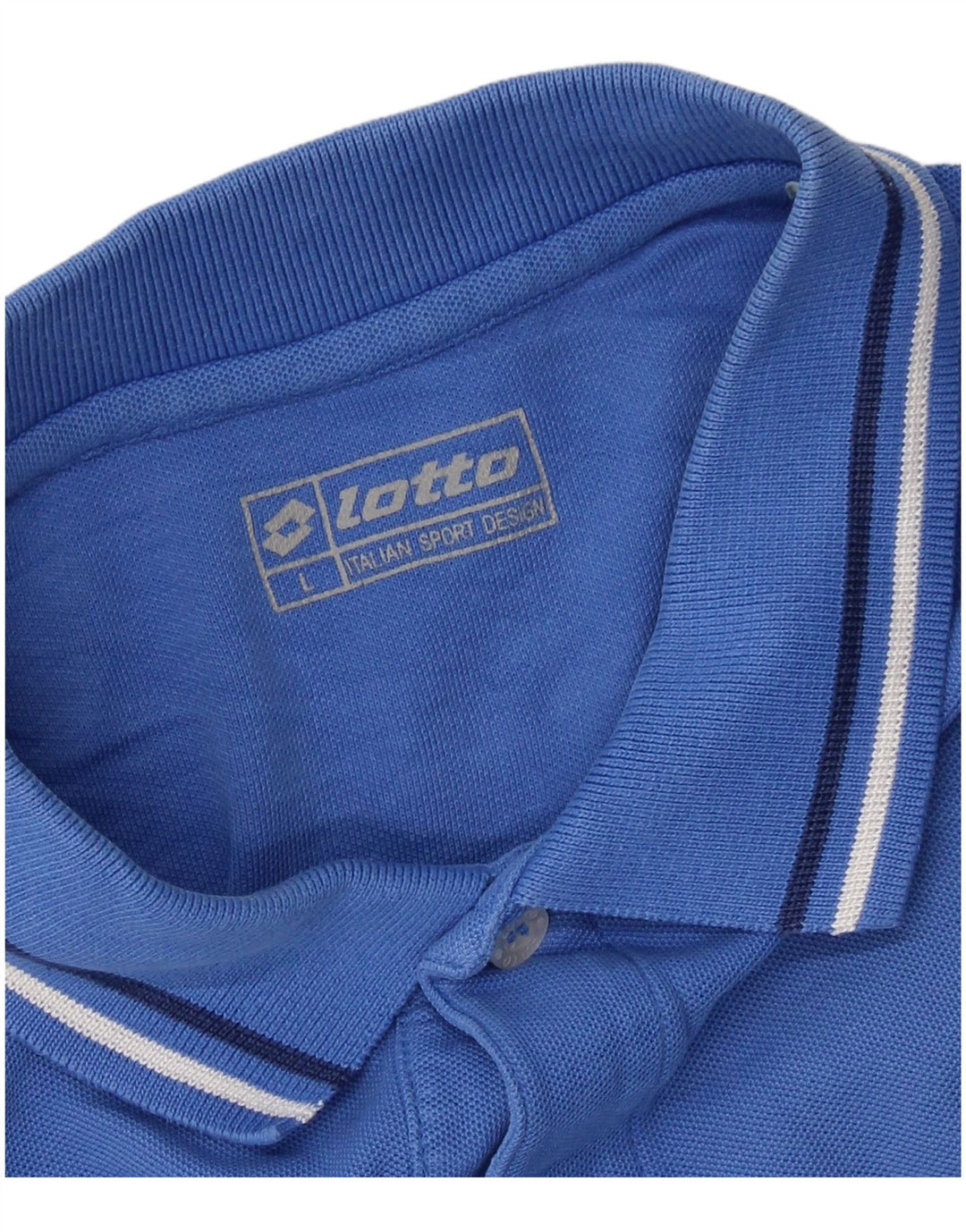 Lotto Mens Polo Shirt Large Blue
