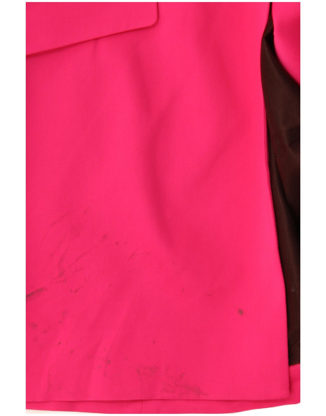 Zara Womens 2 Button Blazer Jacket UK 12 Medium Pink Viscose