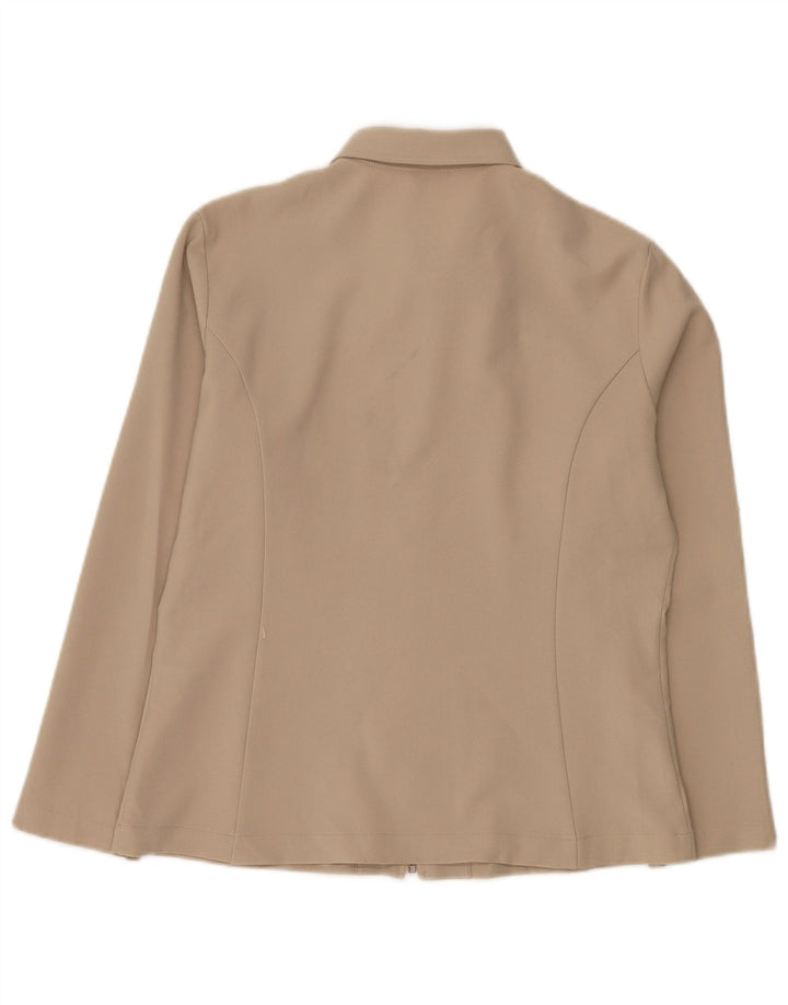BENETTON Womens Shirt IT 46 Large Beige