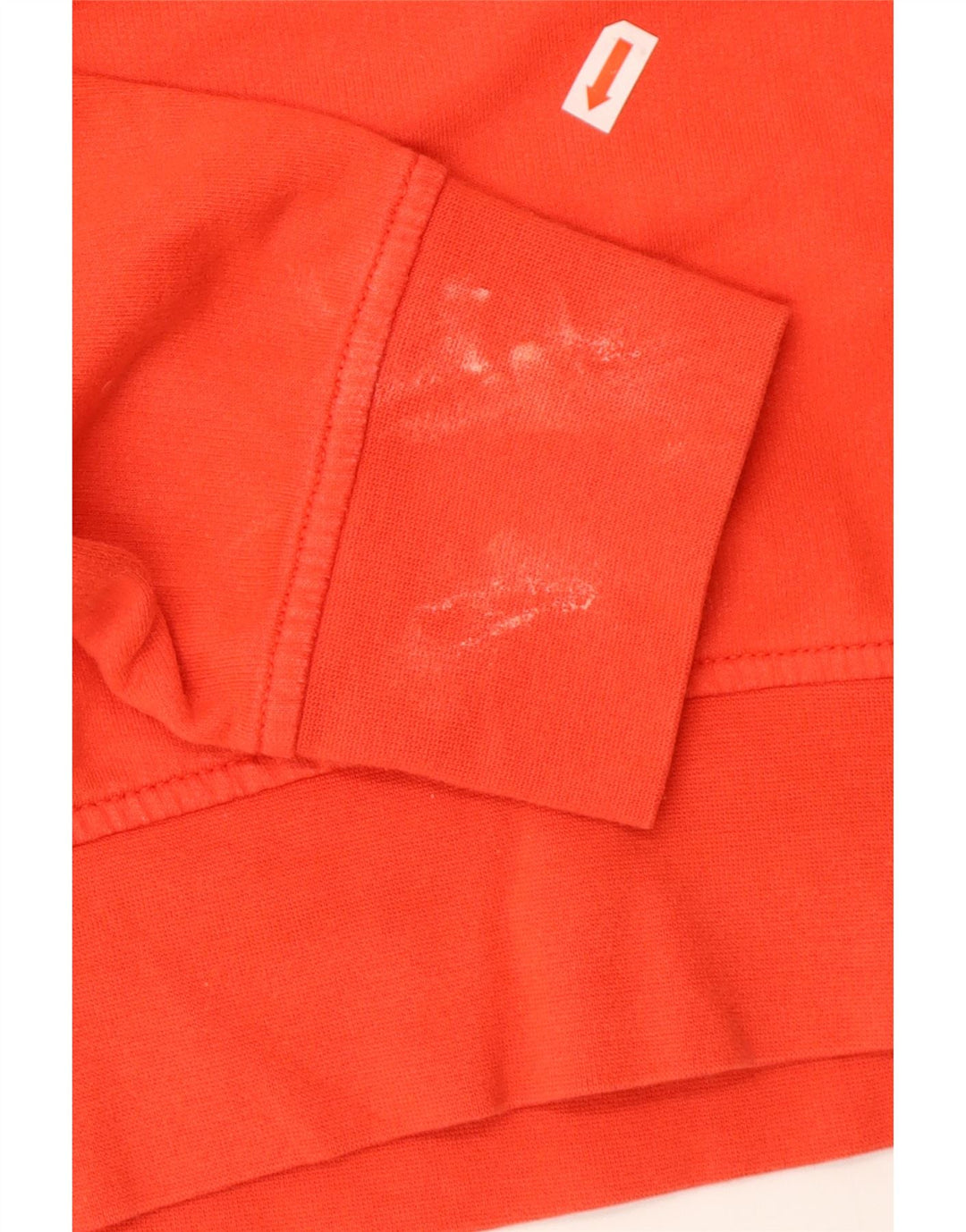 Timberland Mens Sweatshirt Jumper Small Orange Cotton