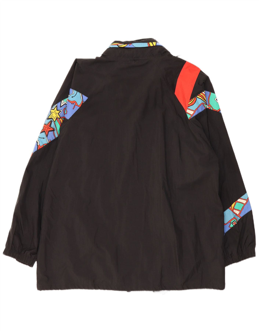 KILLTEC Mens Windbreaker Jacket UK 42 XL Black Colourblock Polyamide