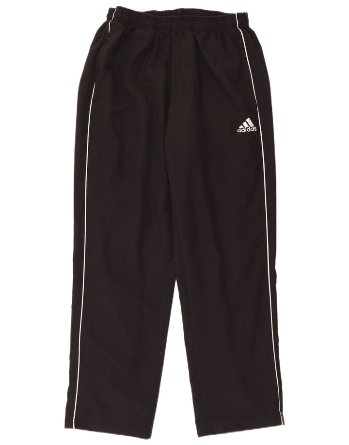 ADIDAS Mens Tracksuit Trousers Large  Black Polyester