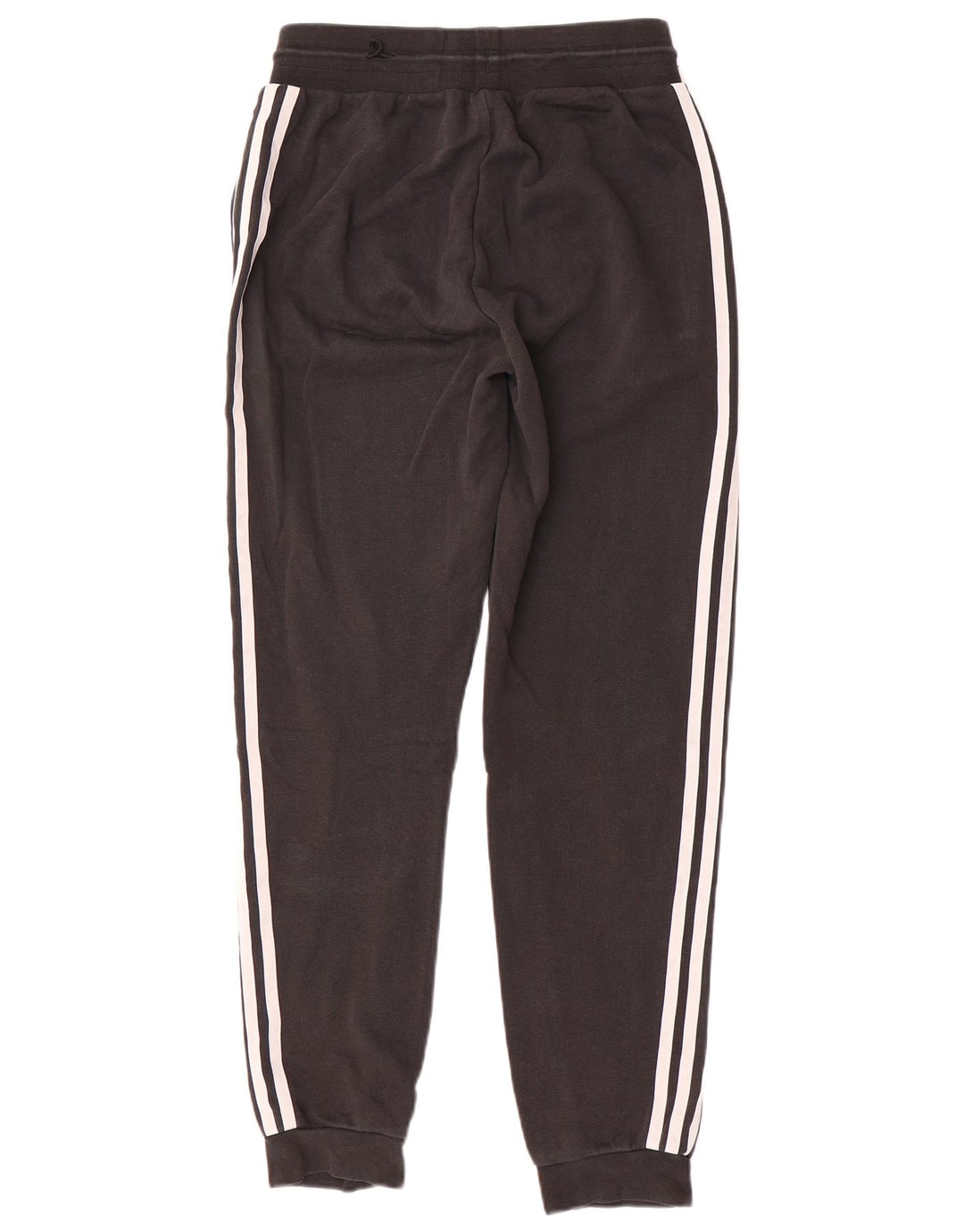 ADIDAS Womens Tracksuit Trousers Joggers UK 10 Small Black Polyester