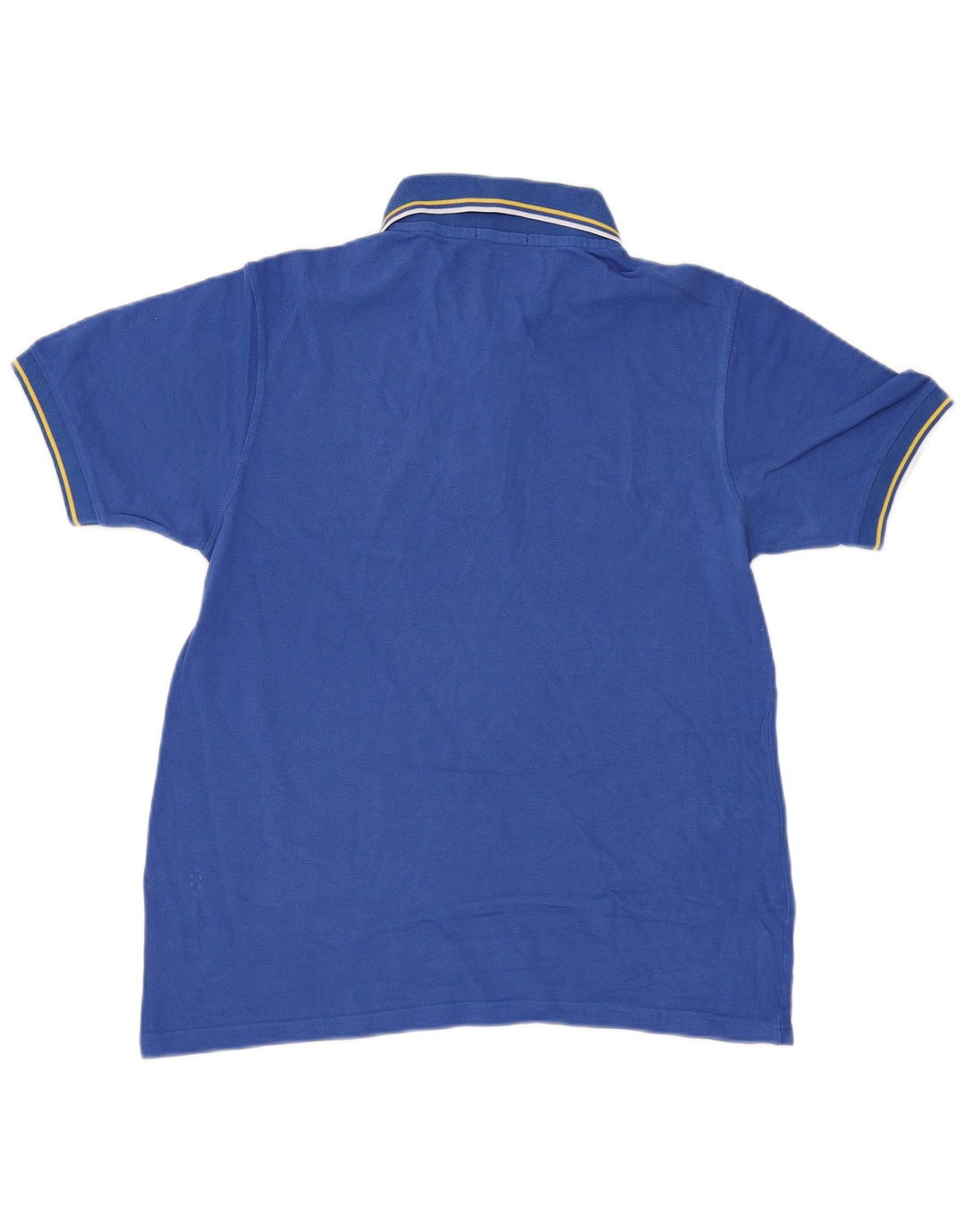 FRED PERRY Boys Polo Shirt 15-16 Years Large Blue Cotton