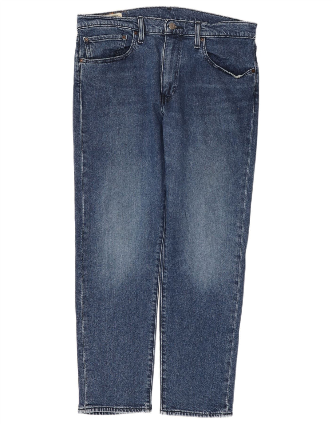 LEVI'S Mens 502 Tapered Jeans W34 L30 Blue Cotton