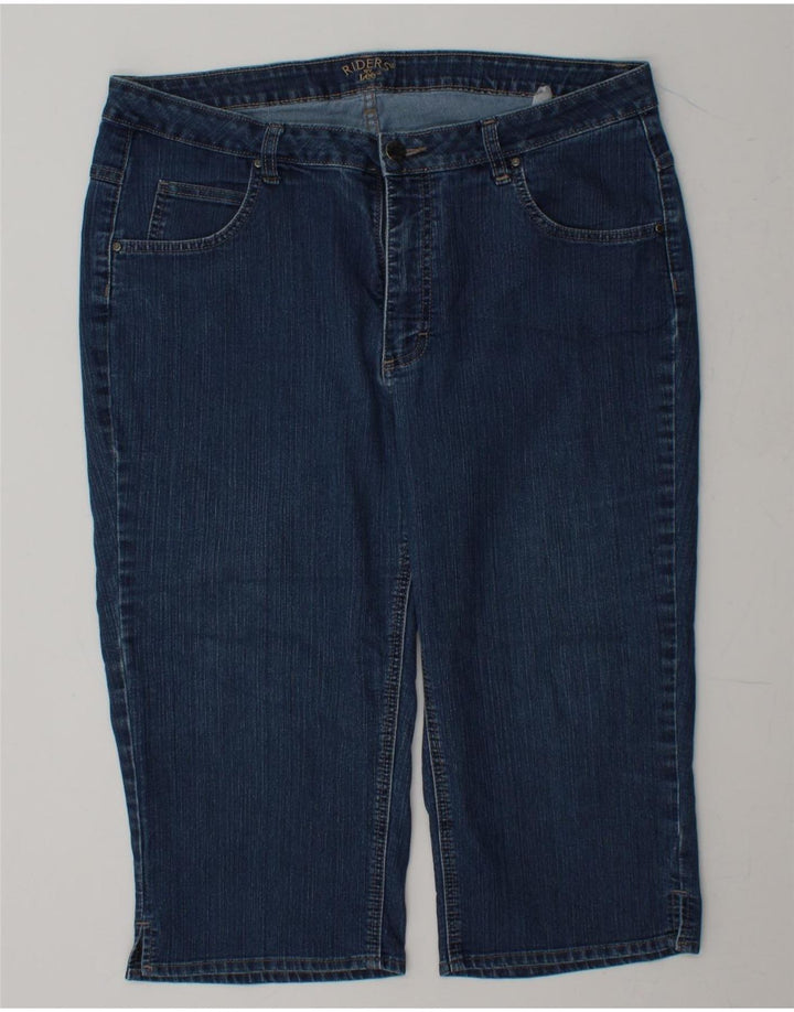LEE Womens Riders Capri Jeans W38 L19 Blue Vintage Lee and Second-Hand Lee from Messina Hembry 