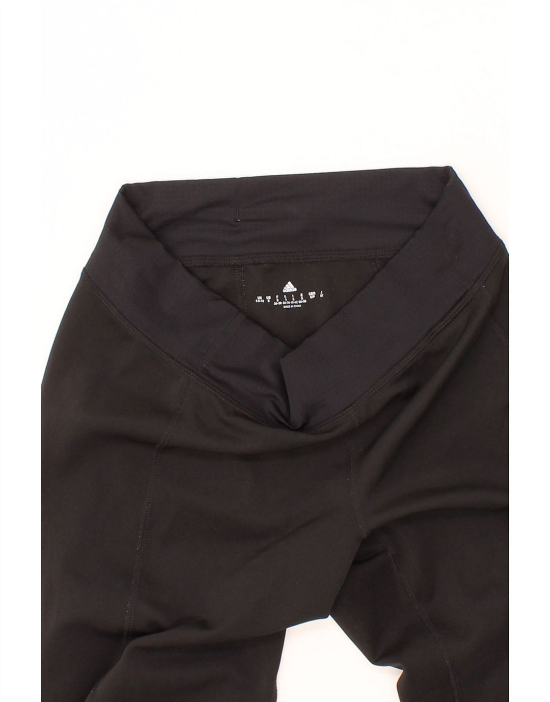 ADIDAS Womens Capri Leggings UK 8/10  Small Black Vintage Adidas and Second-Hand Adidas from Messina Hembry 