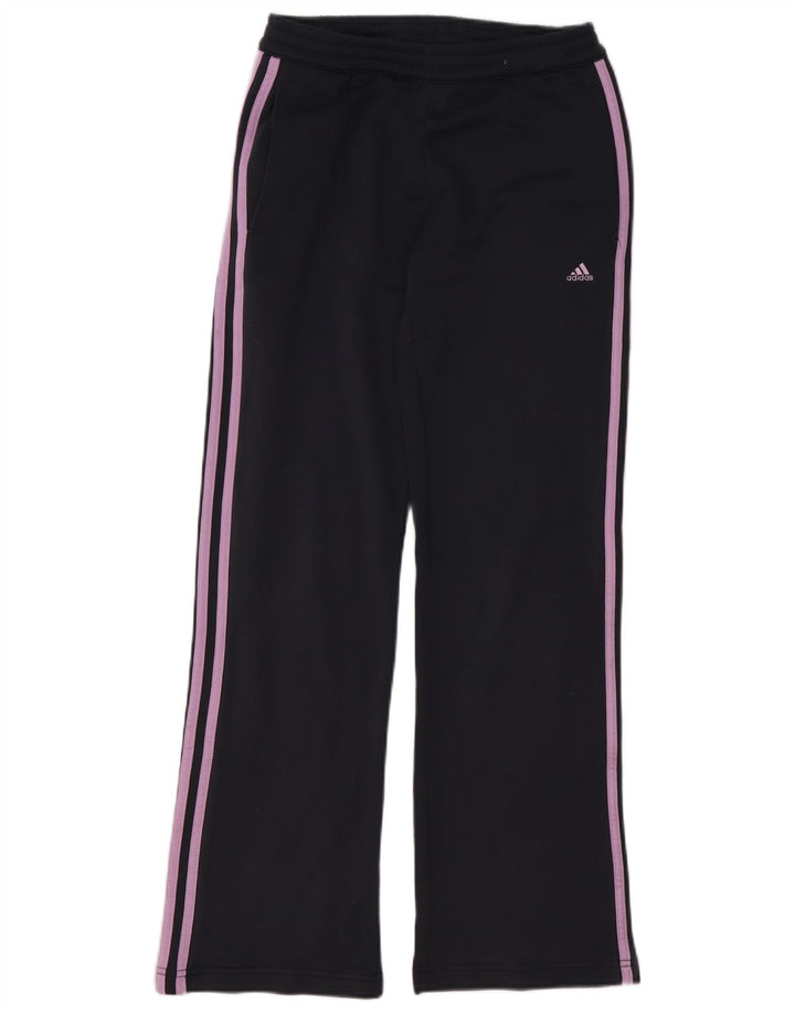 ADIDAS Womens Tracksuit Trousers UK 8 Small Grey Polyester