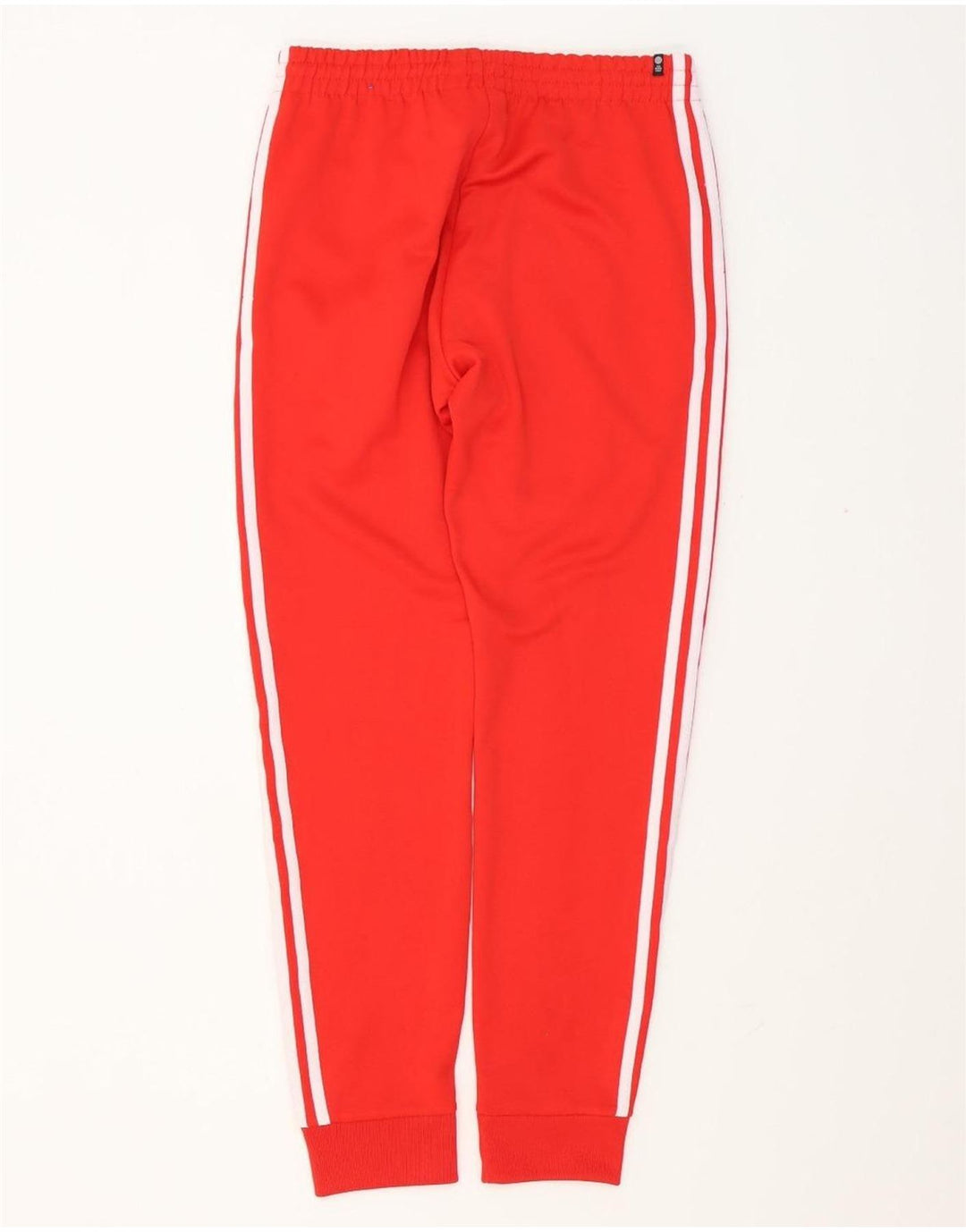 Adidas Mens Tracksuit Trousers Joggers Medium Red Polyester