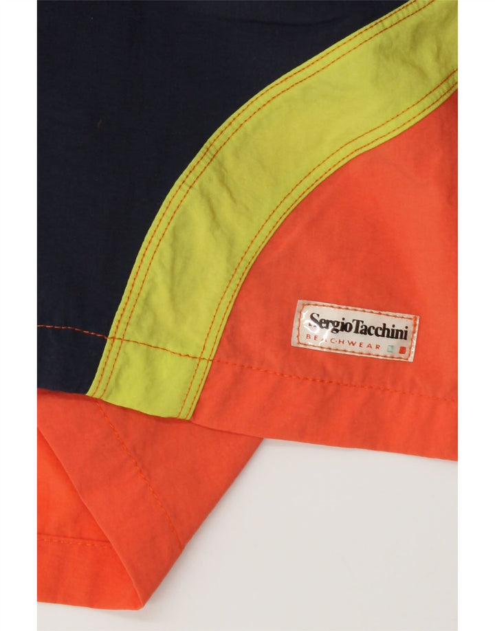 Sergio Tacchini Mens Swimming Shorts 2XL  Multicoloured Colourblock