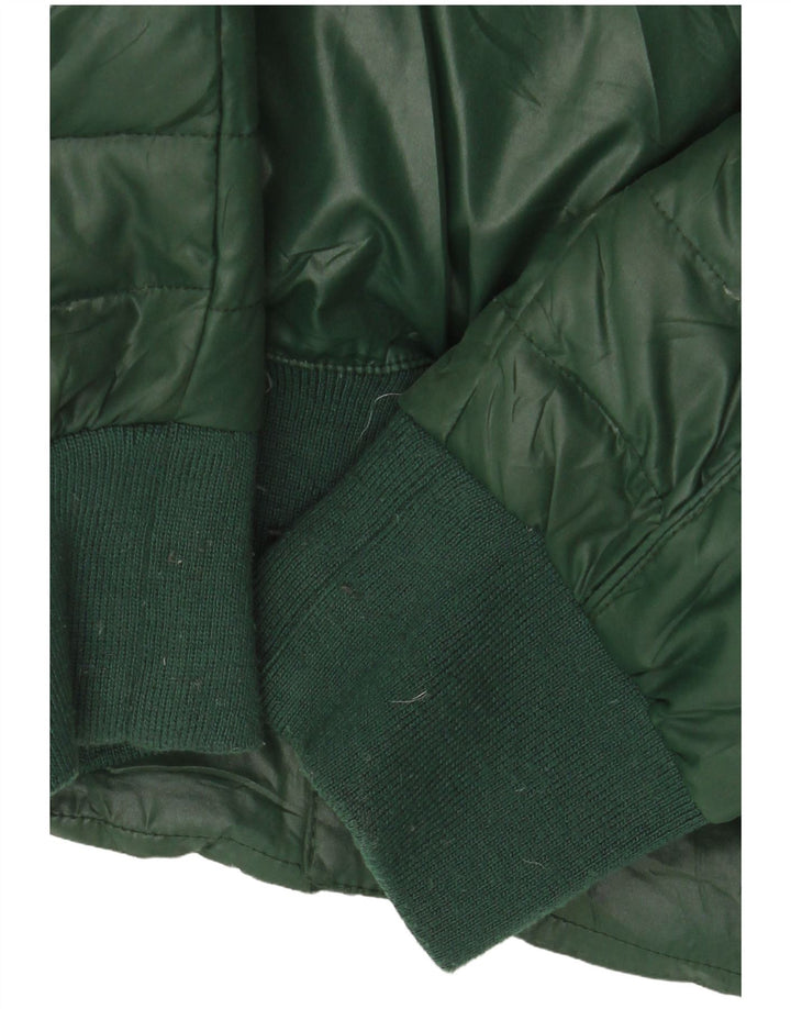 Playlife Mens Padded Jacket UK 40 Large Green Polyester